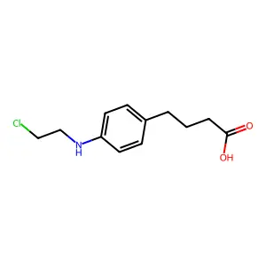 Chlorambucil half mustard structure