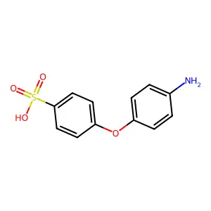 4-(4-氨基苯氧基)苯磺酸 structure