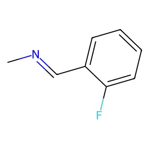 1-(2-fluorophenyl)-N-methylmethanimine structure