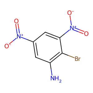 2-Bromo-3,5-dinitroaniline structure