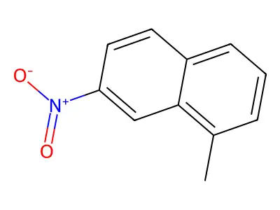 1-甲基-7-硝基萘 structure