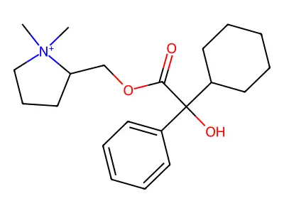 Oxypyrronium structure
