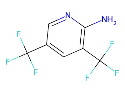 3,5-Bis(trifluoromethyl)pyridin-2-amine structure