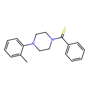 [4-(2-Methylphenyl)piperazin-1-yl]-phenylmethanethione structure