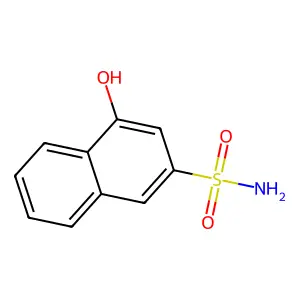 2-萘磺酰胺4-羟基 structure