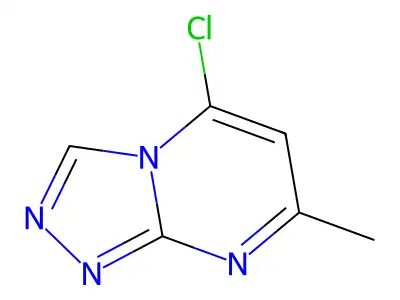 5-Chloro-7-methyl-[1,2,4]triazolo[4,3-a]pyrimidine structure