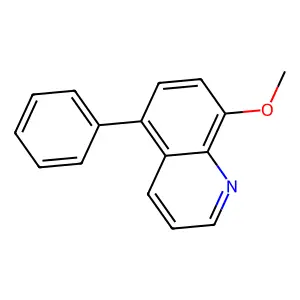 5-Phenyl-8-methoxy-quinoline structure