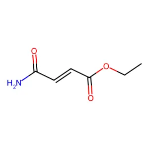 (E)-4-氨基-4-氧代-2-丁烯酸乙酯 structure