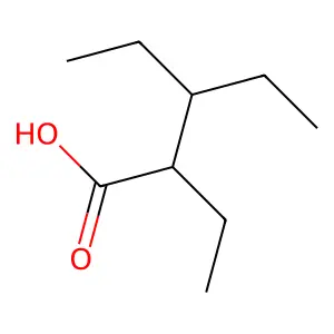 2,3-二乙基戊酸 structure