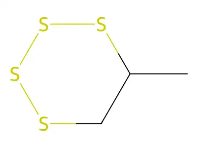 5-Methyl-1,2,3,4-tetrathiane structure