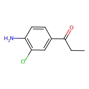 1-(4-Amino-3-chlorophenyl)propan-1-one structure