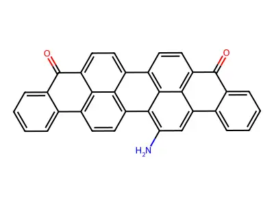16-Aminoviolanthrone structure