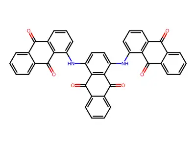 1,1',4',1''-Trianthrimide structure