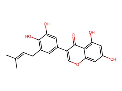Glycyrrhisoflavone structure