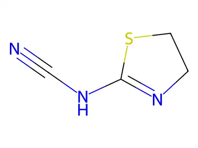 2-Thiazolidinylidenecyanamide structure