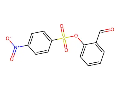2-Formylphenyl 4-nitrobenzenesulfonate structure
