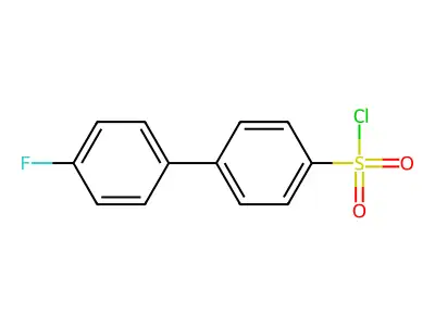 4'-Fluorobiphenyl-4-sulfonyl chloride structure