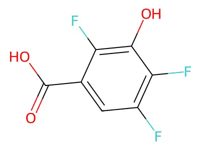 5-((4-Fluorophenoxy)methyl)furan-2-carboxylic acid structure