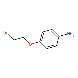 4-(2-Bromoethoxy)aniline structure