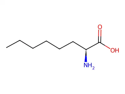 (S)-2-Aminooctanoic acid structure