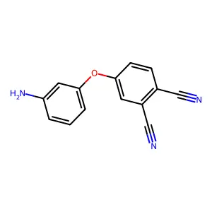 4-(3-氨基苯氧基)邻苯二甲腈 structure