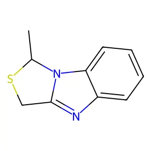 1-Methyl-3H-[1,3]thiazolo[3,4-a]benzimidazole structure