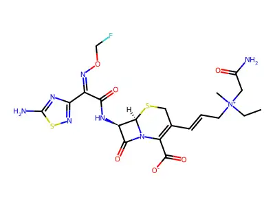 头孢瑞南 structure