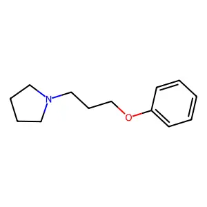 1-(3-Phenoxypropyl)pyrrolidine structure