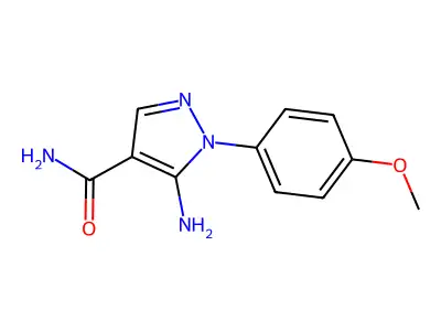 N-(4-aminophenyl)butanamide structure