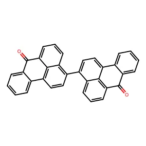 [3,3'-bi-7H-benz[de]anthracene]-7,7'-dione structure