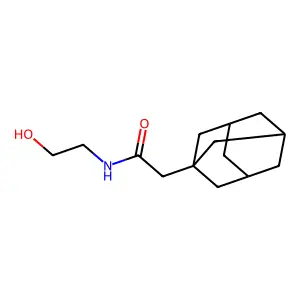 2-(金刚烷-1-基)-N-(2-羟基乙基)乙酰胺 structure