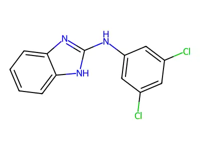 N-(Benzimidazol-2-yl)-3,5-dichloroaniline structure