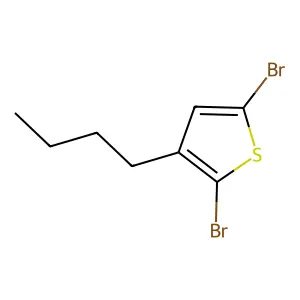 2,5-Dibromo-3-butylthiophene structure