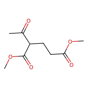 1,5-Dimethyl 2-acetylpentanedioate structure