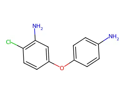 Benzenamine, 5-(4-aminophenoxy)-2-chloro- structure