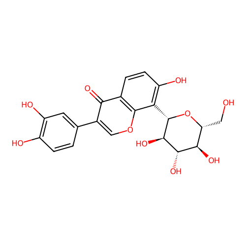 3'-Hydroxypuerarin structure