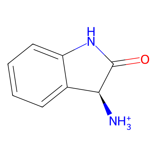 2-Hydroxy-3H-indol-3-aminium structure