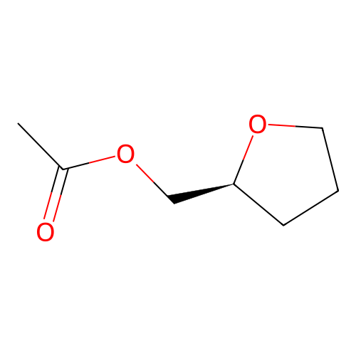 2-Furanmethanol, tetrahydro-, acetate, (S)- structure