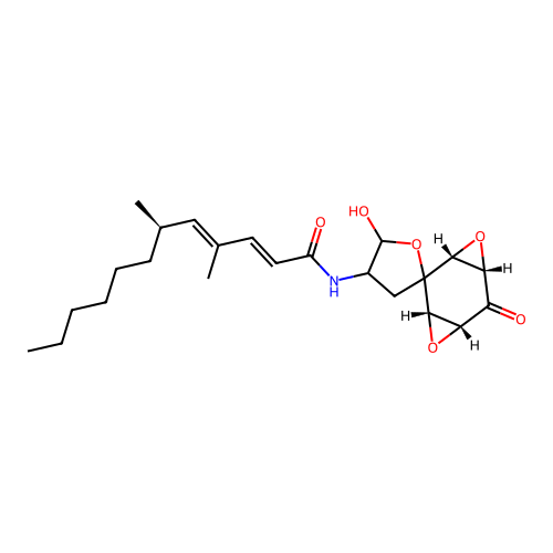Aranorosin structure
