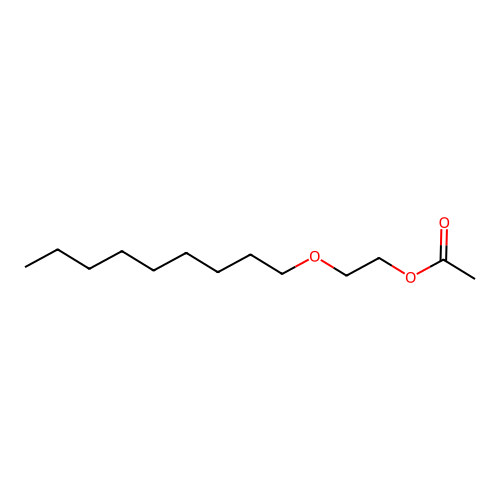 2-Nonyloxyethyl acetate structure