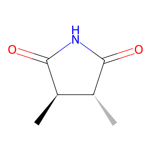 (3R,4R)-3,4-dimethylpyrrolidine-2,5-dione structure