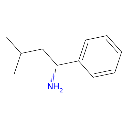 (R)-3-Methyl-1-phenylbutan-1-amine structure