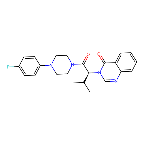 C23H25FN4O2 structure