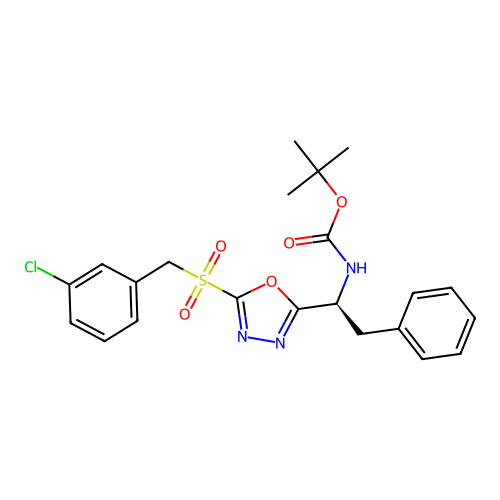 C22H24ClN3O5S structure
