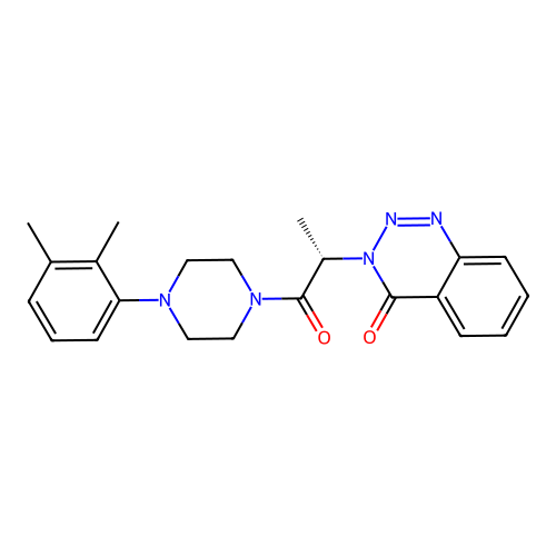 C22H25N5O2 structure