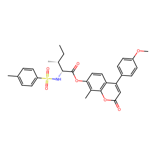 C30H31NO7S structure