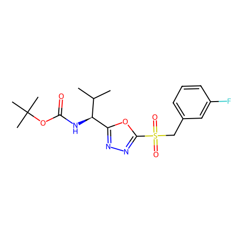 C18H24FN3O5S structure