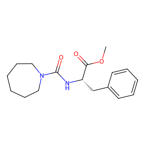 (S)-methyl 2-(azepane-1-carboxamido)-3-phenylpropanoate structure