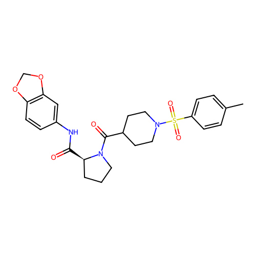 C25H29N3O6S structure