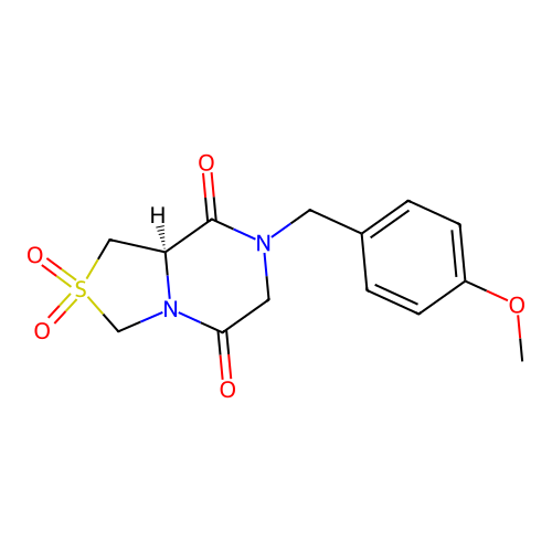 C14H16N2O5S structure